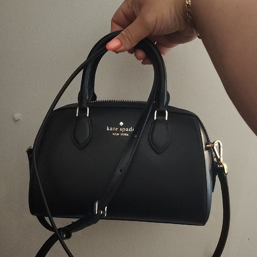 Kate Spade Black Mini Madison Duffle